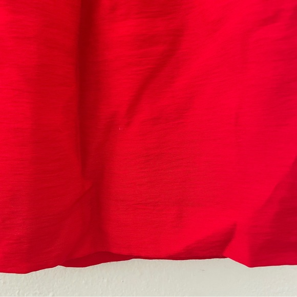 J. Crew Red Paperbag Crinkle City Skirt - Picture 4 of 6